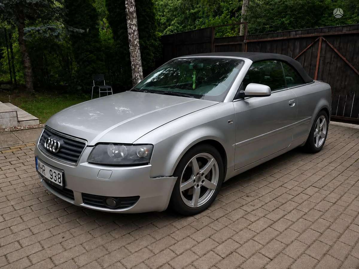 Audi A4, 2.5 l., Кабриолет