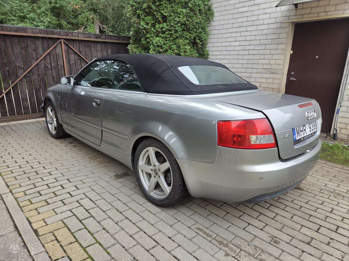 Audi A4, 2.5 l., Кабриолет