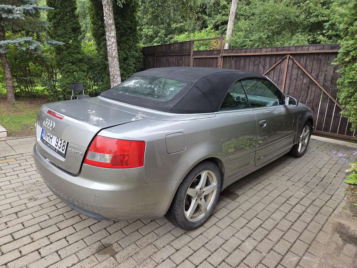 Audi A4, 2.5 l., Кабриолет