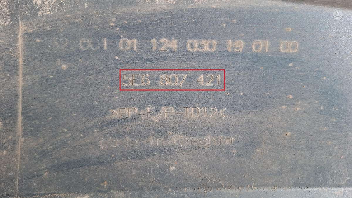 Skoda Octavia, 5E6807421, Cen31416