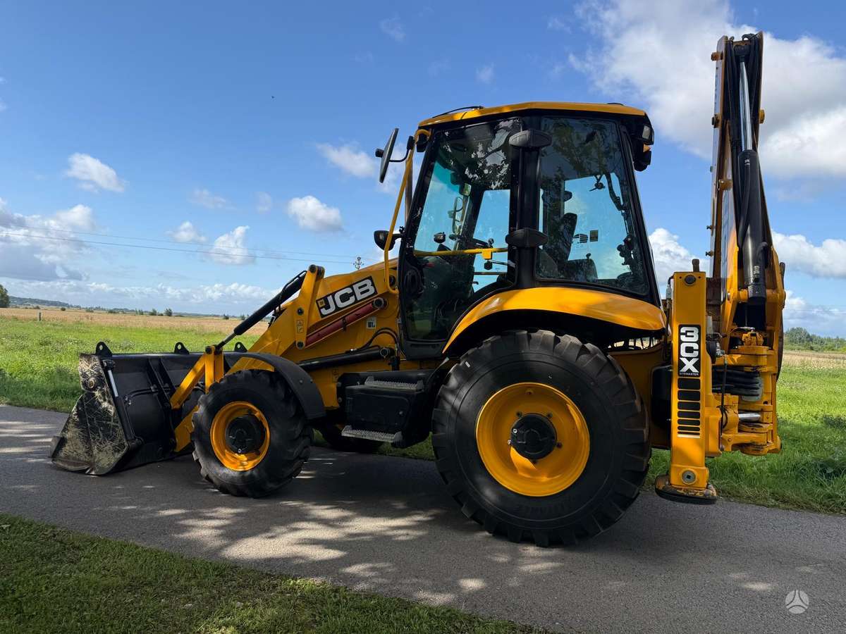 JCB 3CX, ekskavatoriniai krautuvai