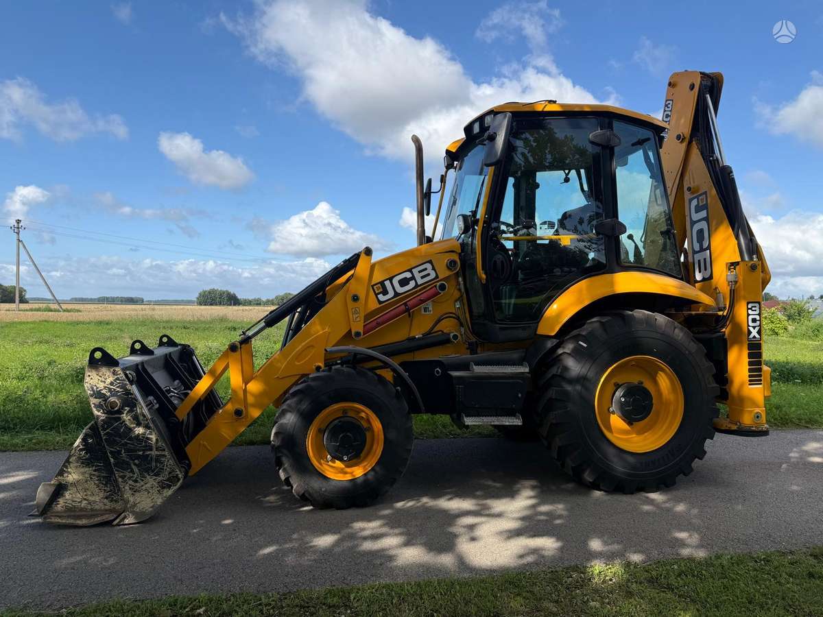 JCB 3CX, экскаваторные погрузчики