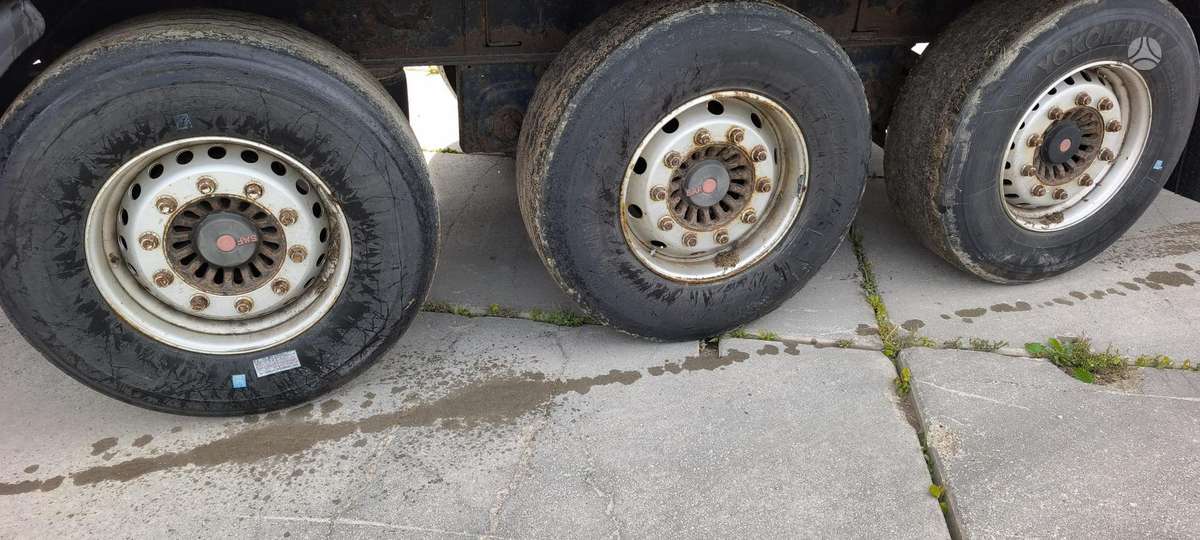 Kögel, bortinės su tentu