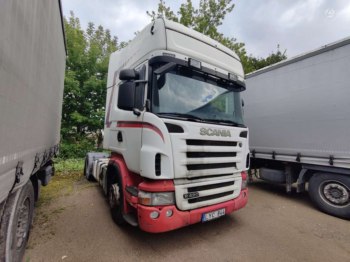 Scania R420, double sleeper