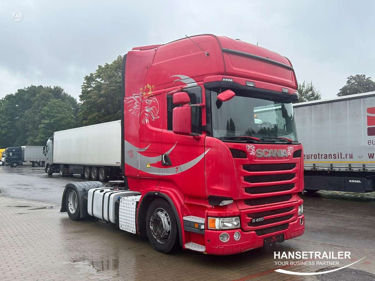 Scania R450 Retarder, double sleeper