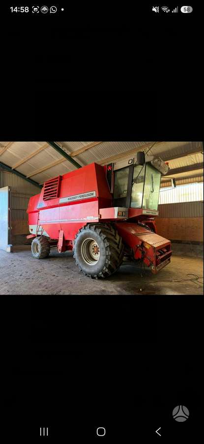 Massey Ferguson 40 RS, комбайны