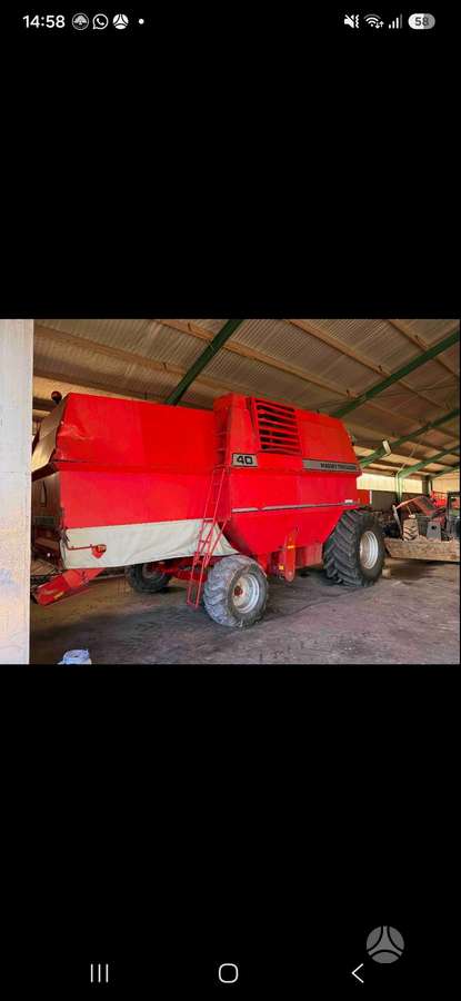 Massey Ferguson 40 RS, kombainai