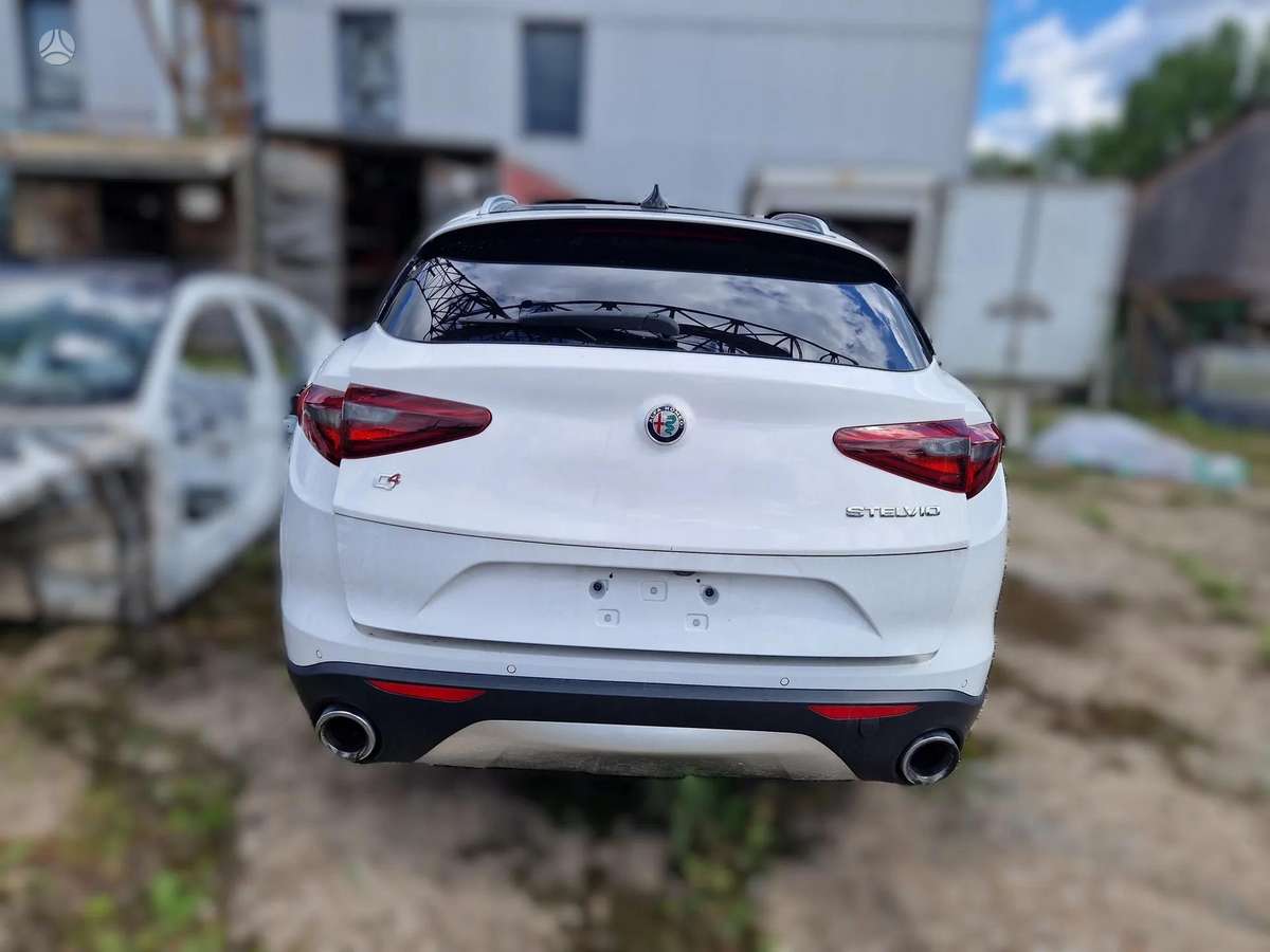 Alfa Romeo Stelvio dalimis. Dalimis