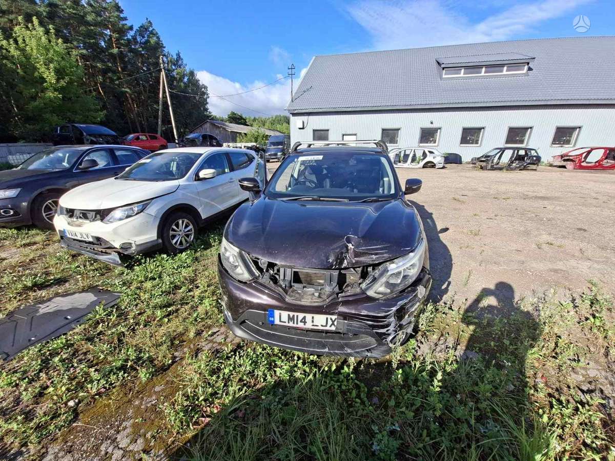 Nissan Qashqai по частям. Color code gab
