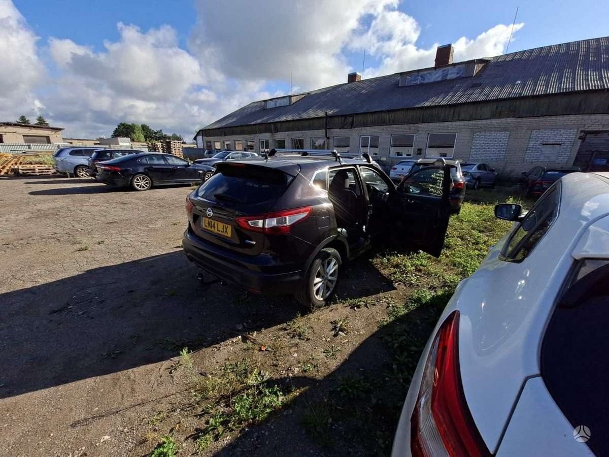 Nissan Qashqai по частям. Color code gab