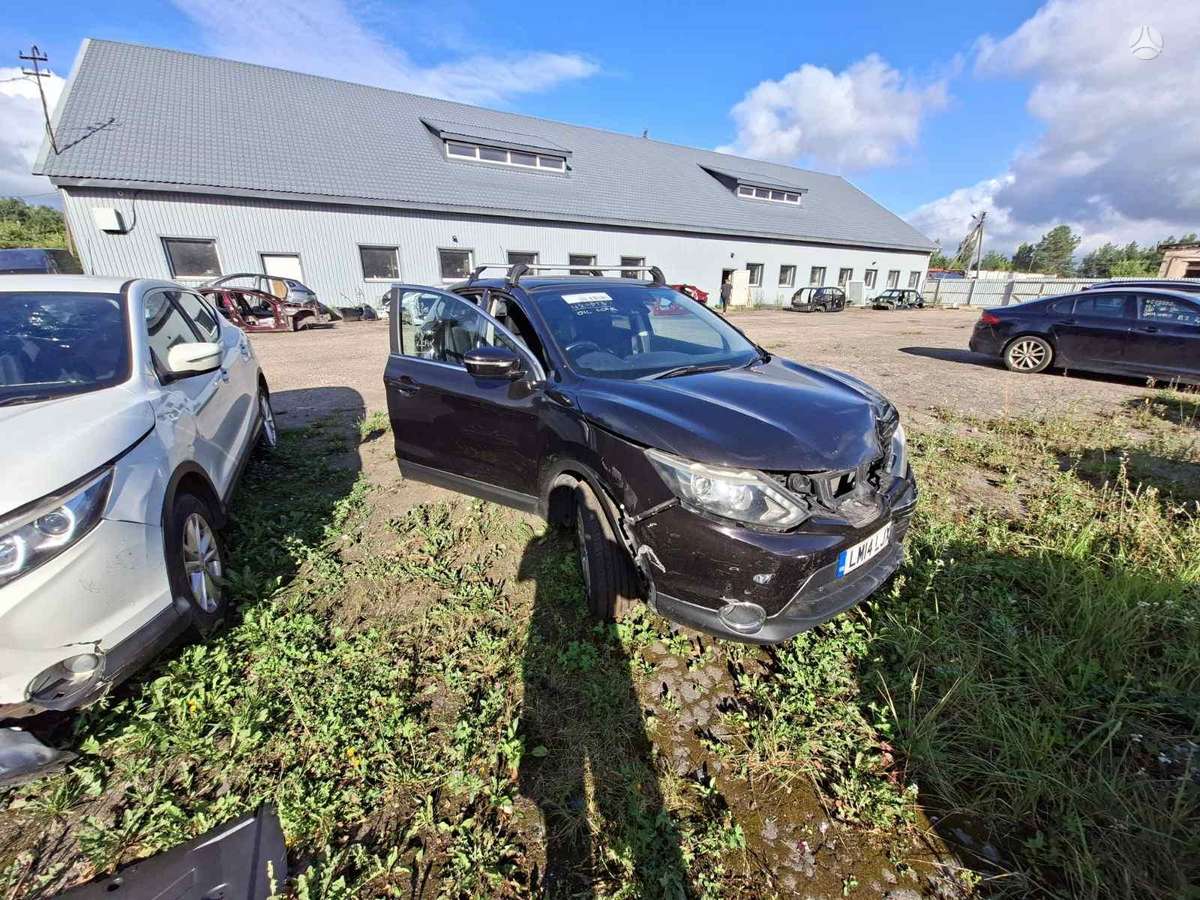 Nissan Qashqai по частям. Color code gab