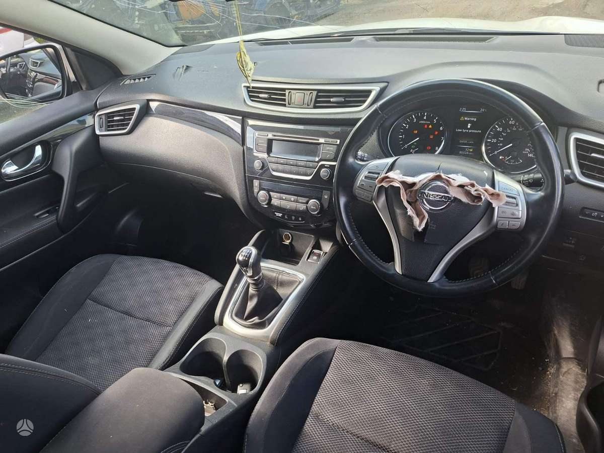 Nissan Qashqai по частям. Color code qab