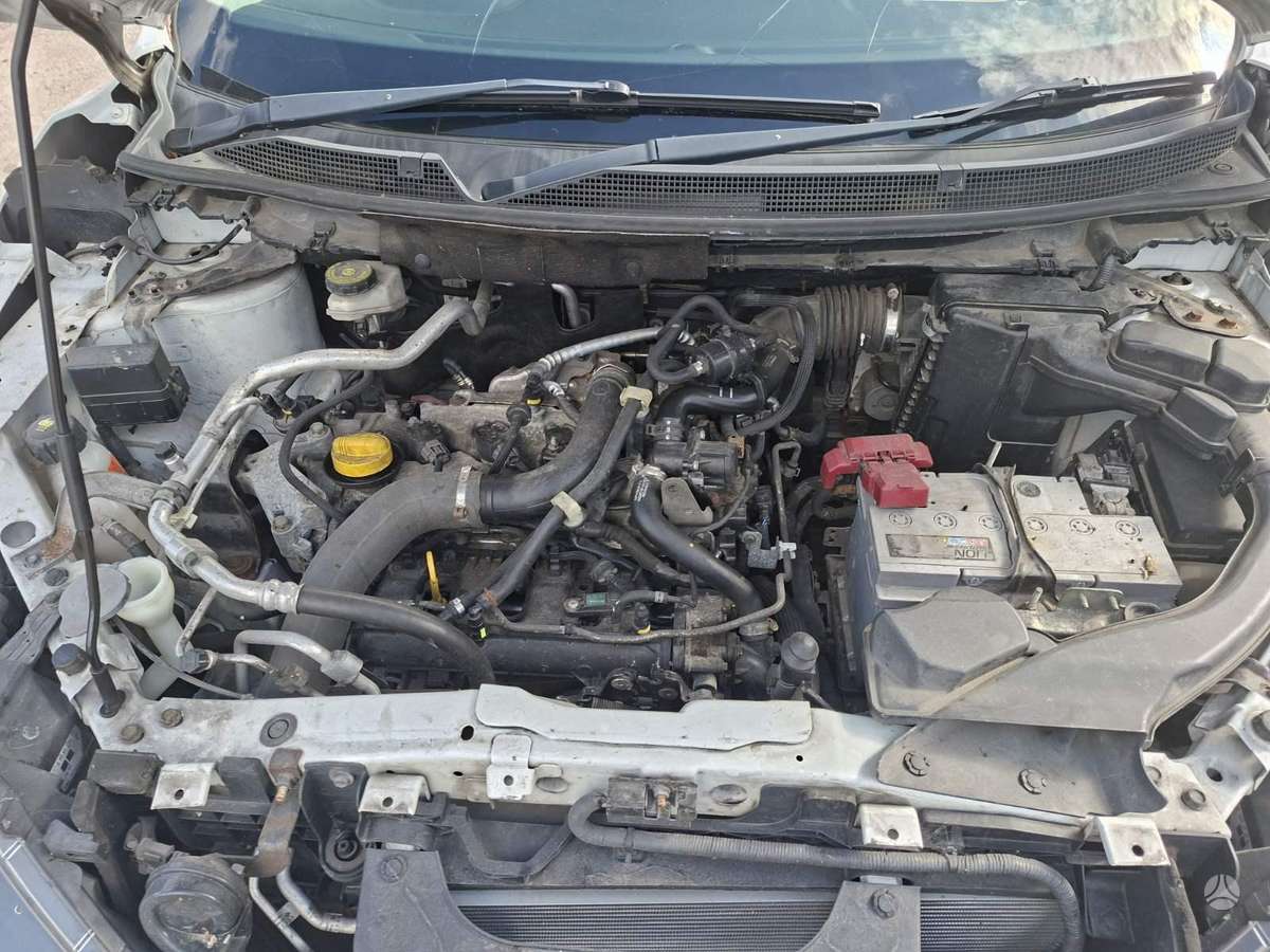 Nissan Qashqai по частям. Color code qab