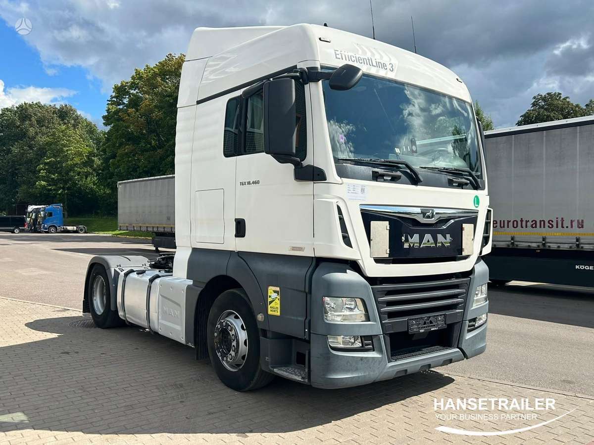 MAN TGX 18.460 NEW CLUTCH, double sleeper