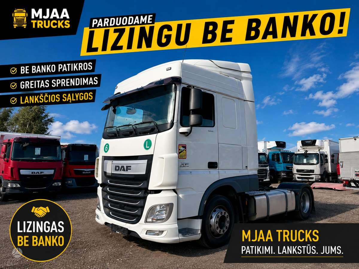 DAF XF 460 Mega Space Cab, double sleeper