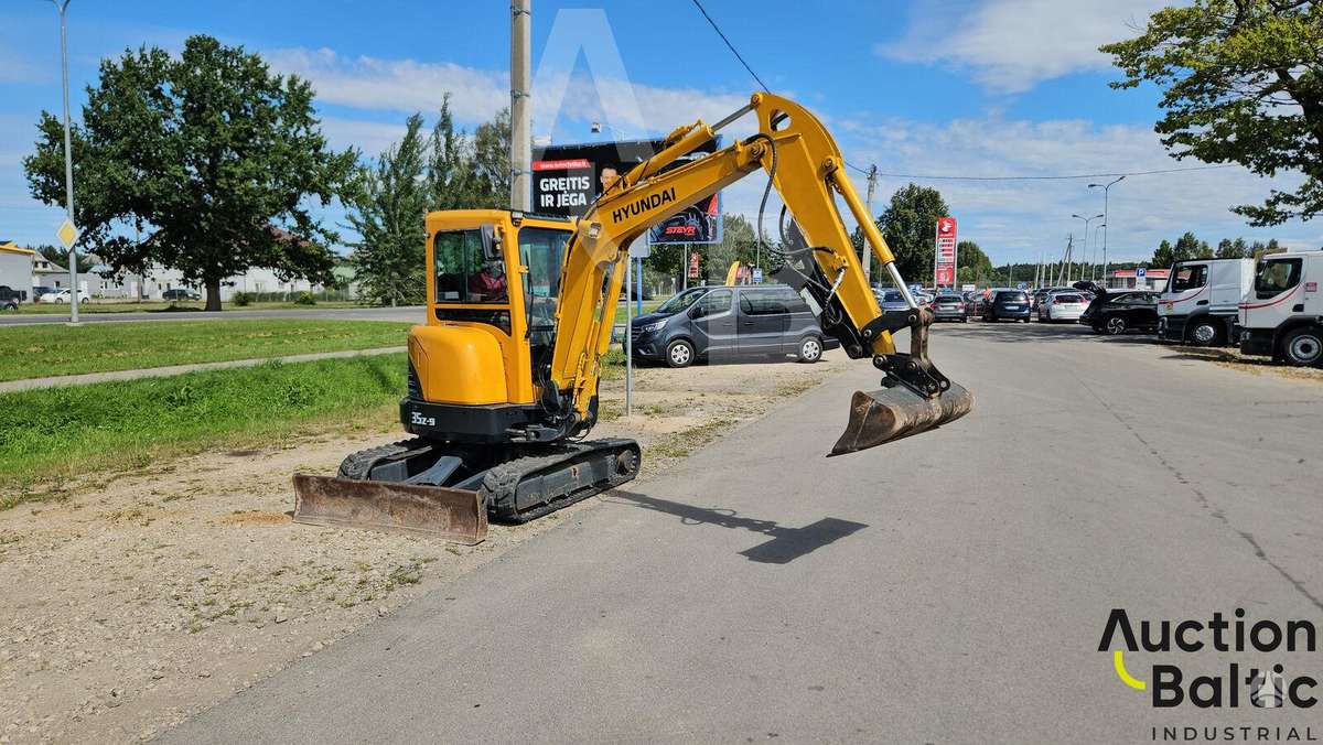 Hyundai Robex 35 Z-9, мини-экскаваторы