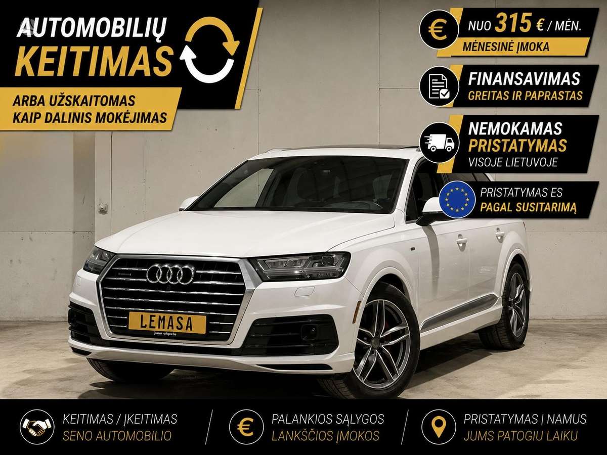 Audi Q7, 3.0 l., off-road / crossover