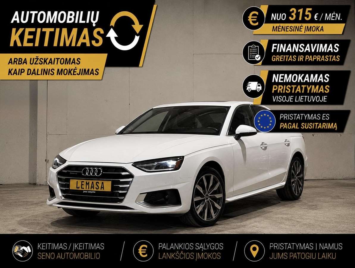 Audi A4, 2.0 l., Седан