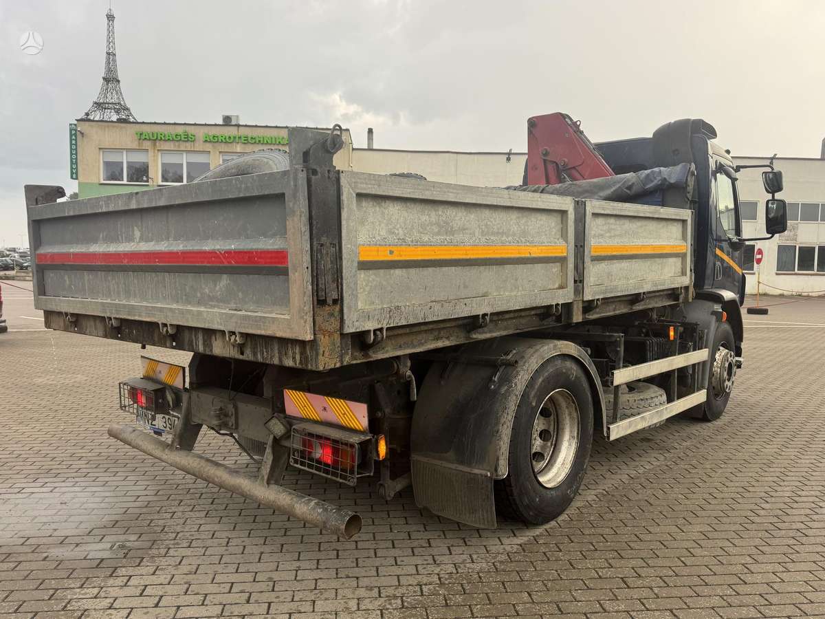 DAF FALF 55, dumpers with crane