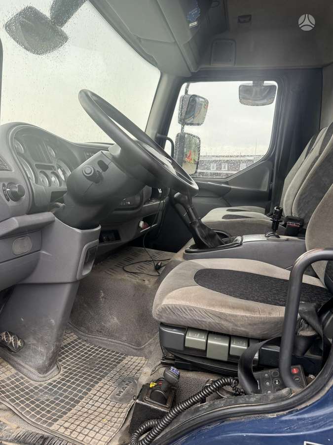 DAF FALF 55, самосвалы с краном