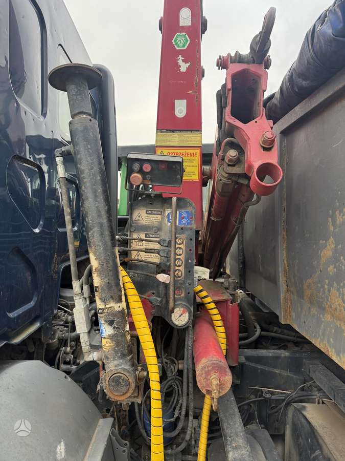 DAF FALF 55, dumpers with crane