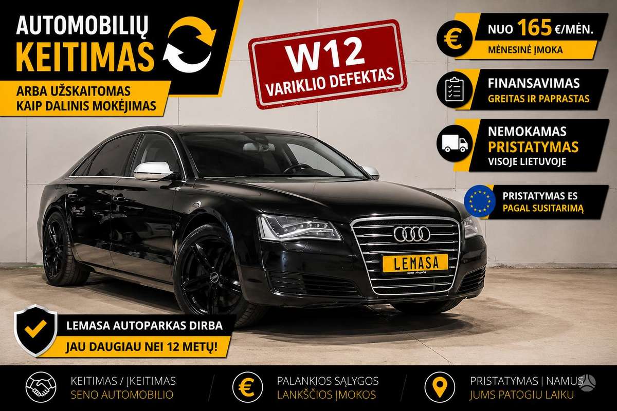 Audi A8 L, 6.3 l., Седан