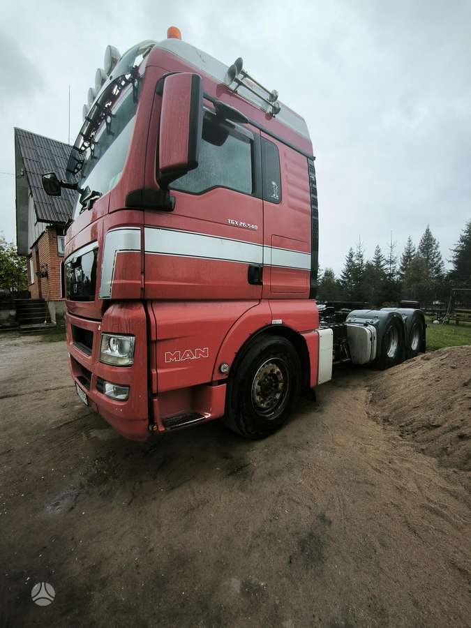 MAN Tgx 26.540 HYDRAULIC, double sleeper