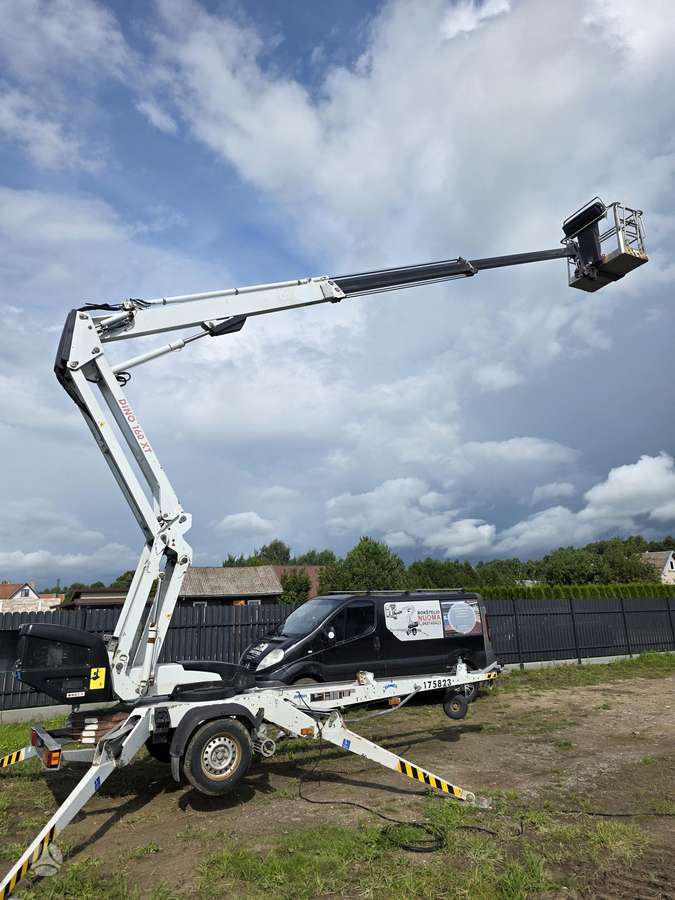 Dino 160xt, alkūniniai keltuvai