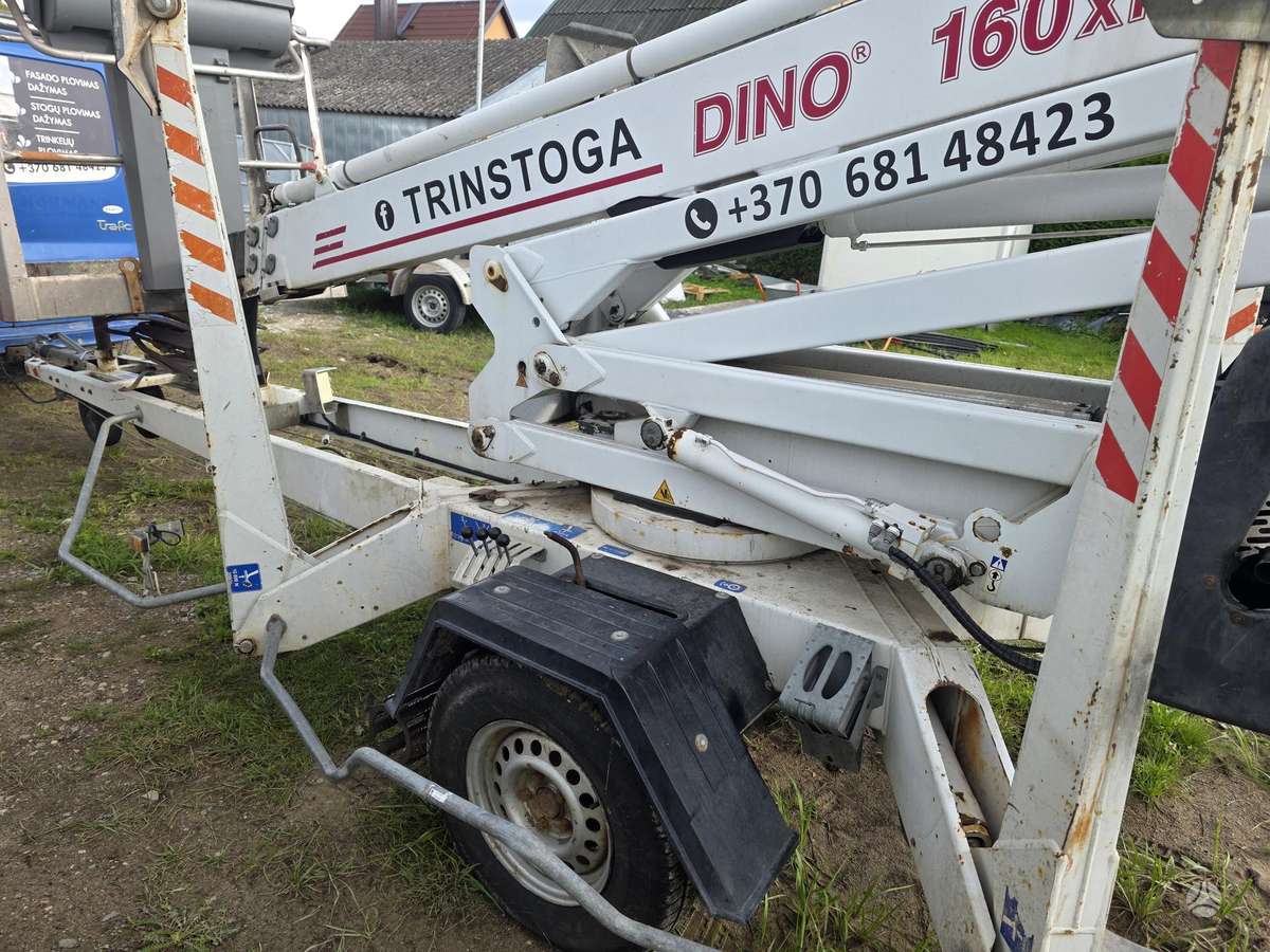 Dino 160xt, alkūniniai keltuvai