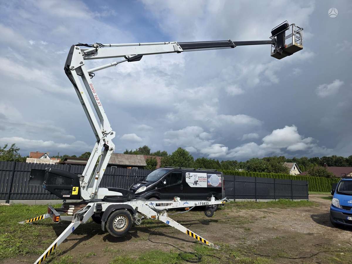 Dino 160xt, kėlimo platformos