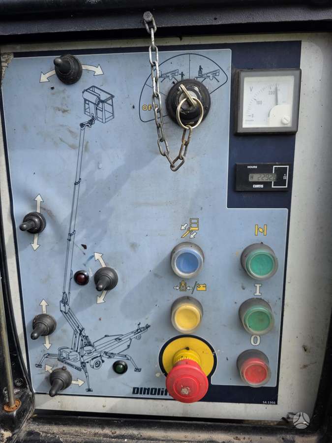Dino 160xt, kėlimo platformos