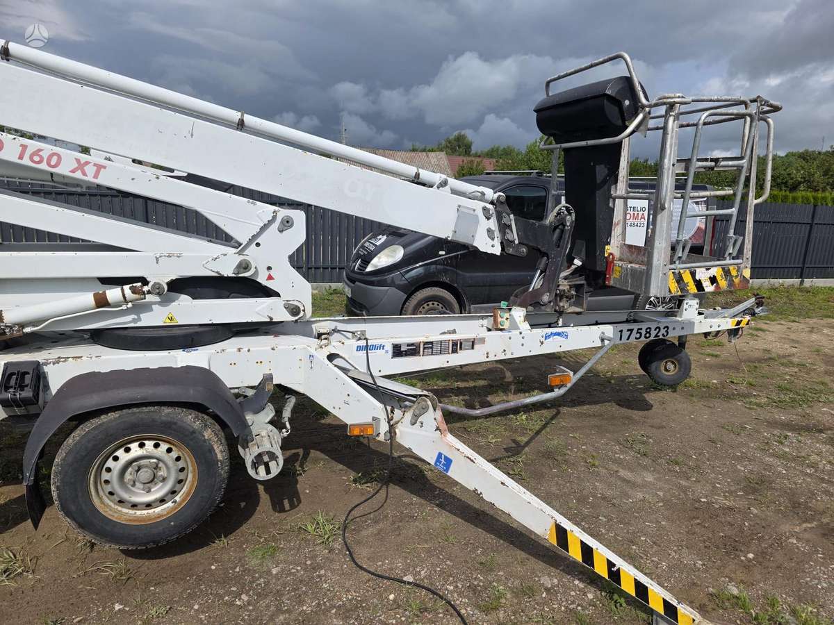 Dino 160xt, kėlimo platformos