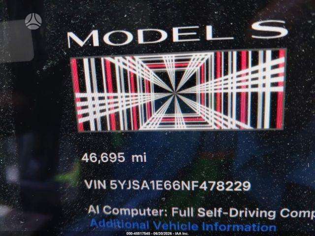Tesla Model S, 100 kWh, hatchback