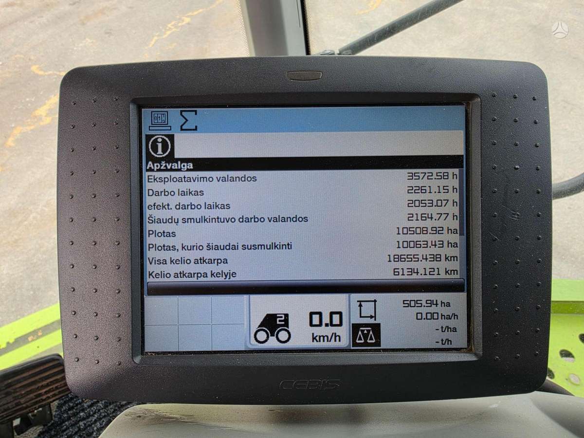 Claas Lexion 780TT, kombainai