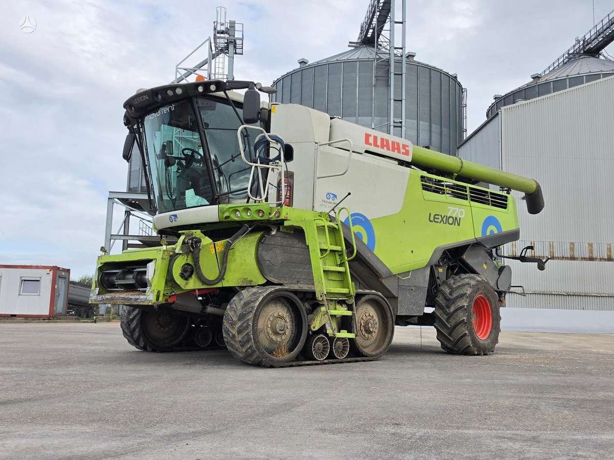 Claas Lexion 770TT, kombainai