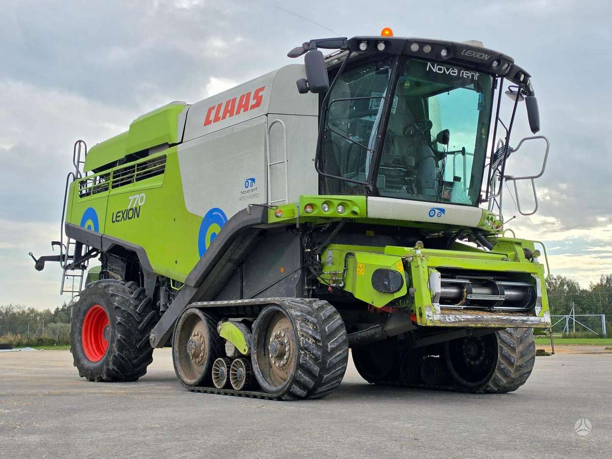 Claas Lexion 770TT, kombainai