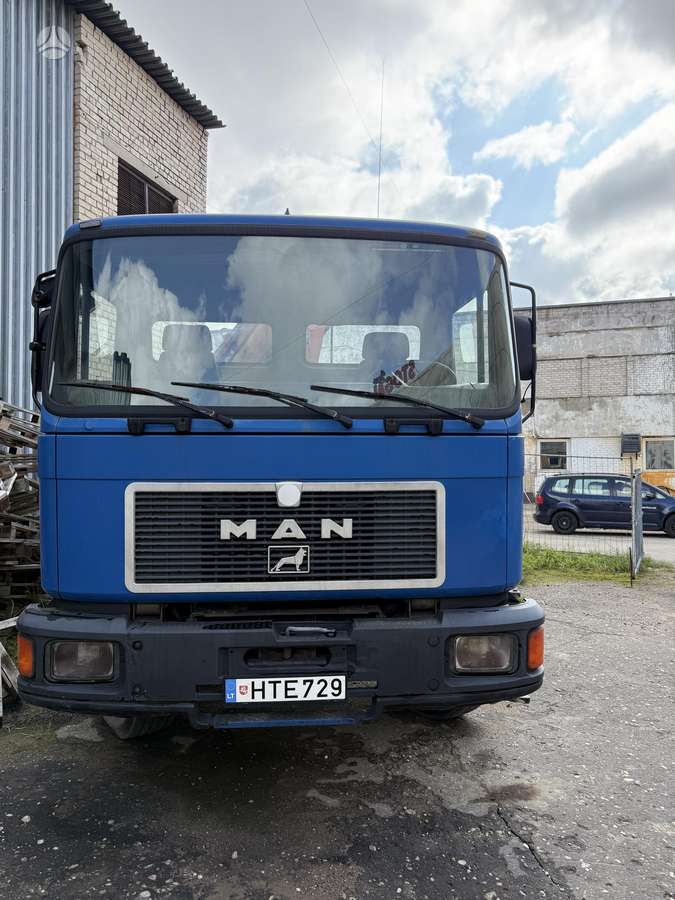 MAN 17-190, dumpers with crane