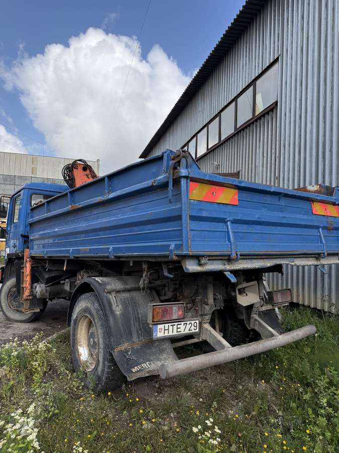 MAN 17-190, dumpers with crane