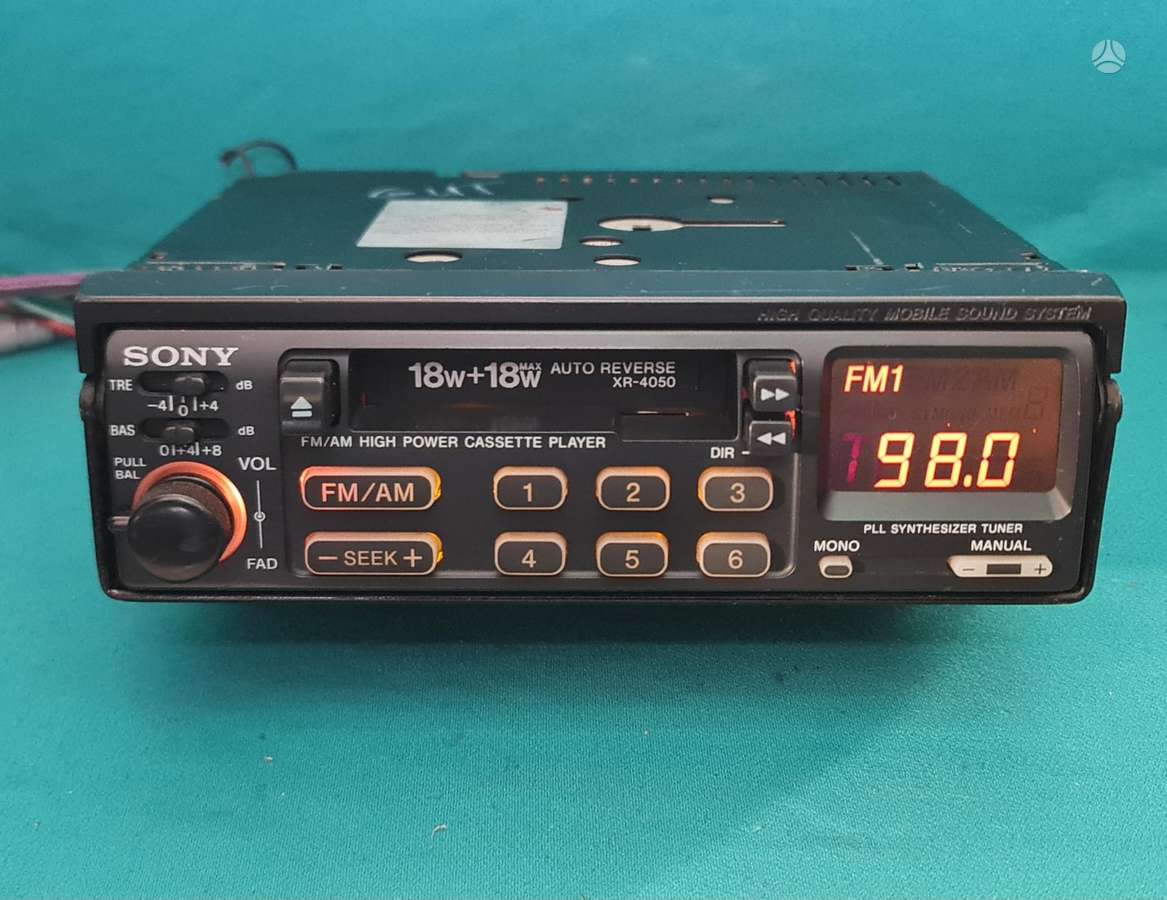 Sony Xr-4050, mc магнитолы