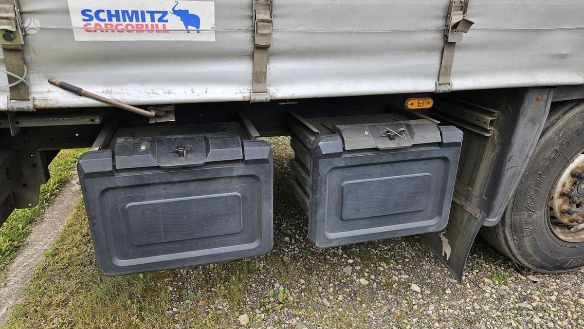 Schmitz Cargobull, užuolaidinės / tentinės