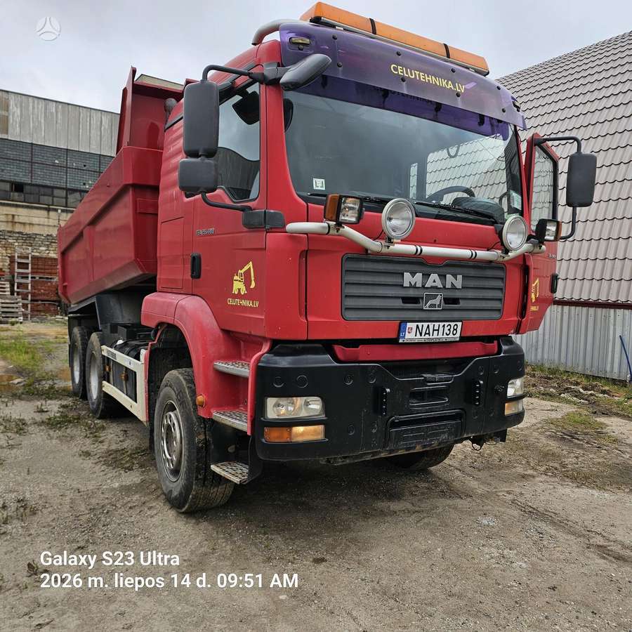 MAN TGA  26.480   6x4, самосвалы