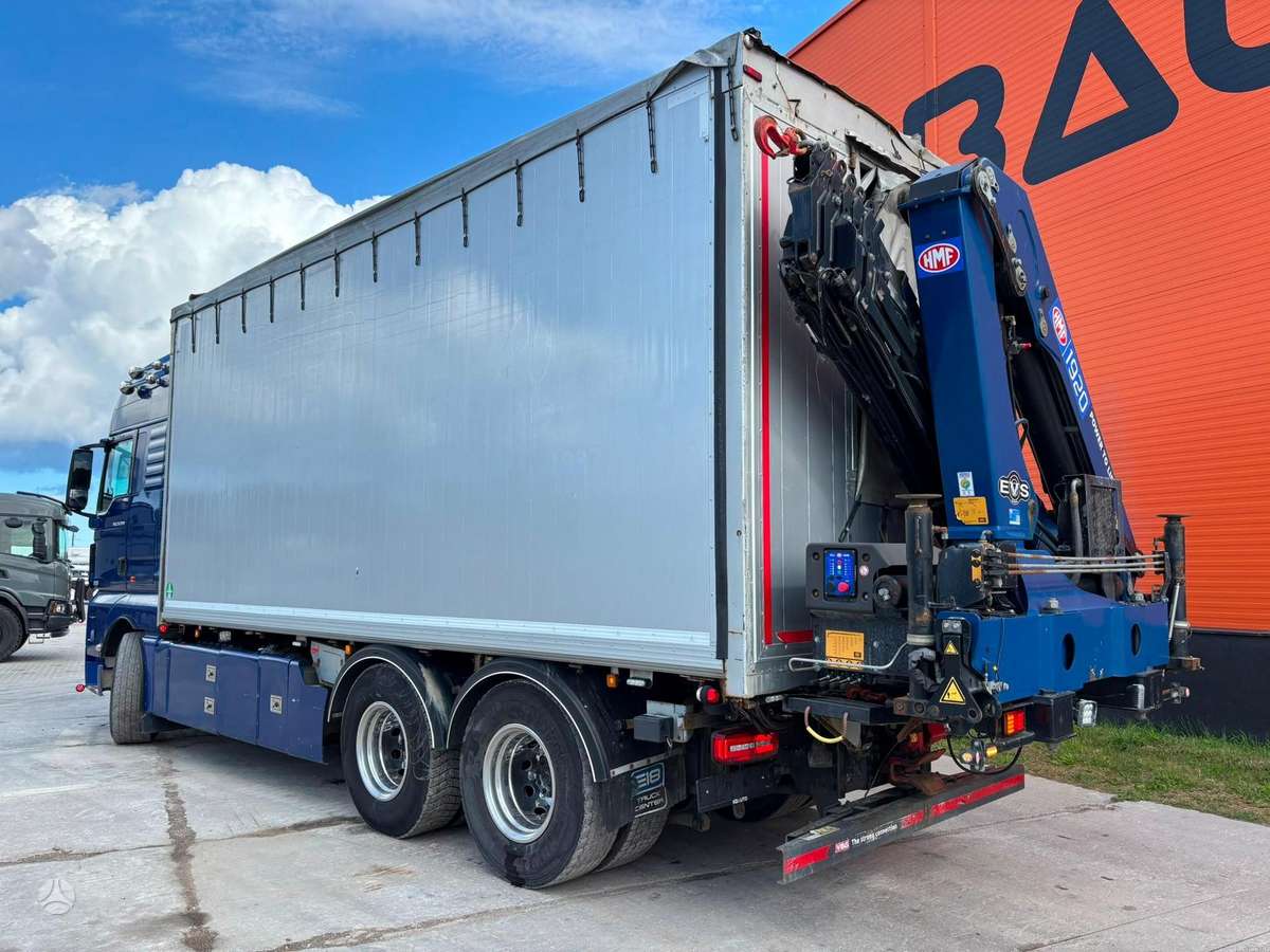 MAN TGX 26.580 6x4, с краном