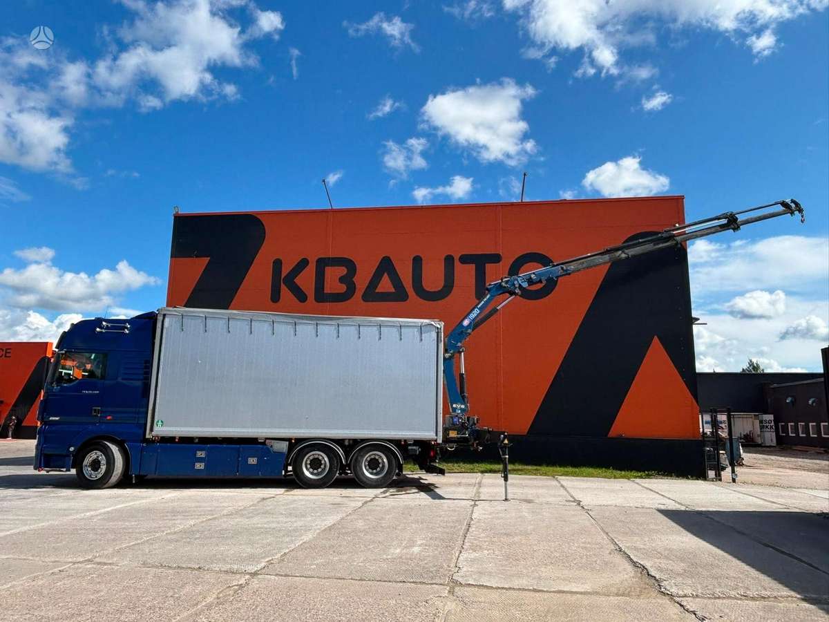 MAN TGX 26.580 6x4, с краном
