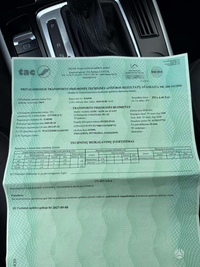 Audi A4, 2.0 l., Универсал