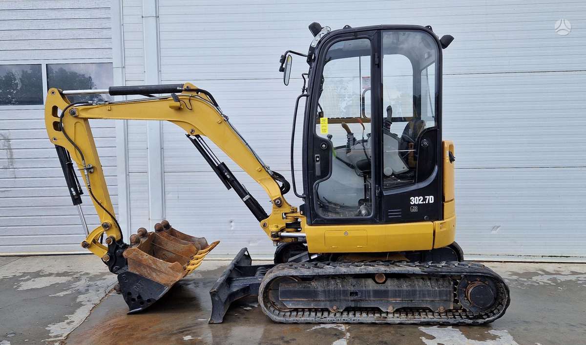 Caterpillar 302.7, mini ekskavatori