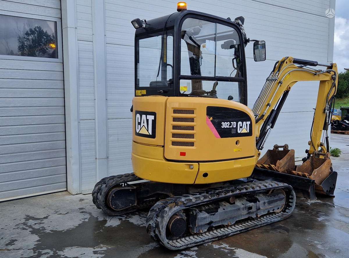 Caterpillar 302.7, mini ekskavatori