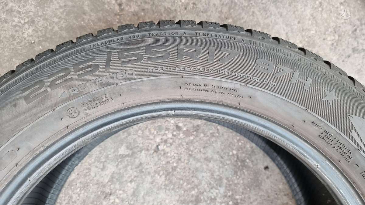 Nokian WR 4D, winter 225/55 R17