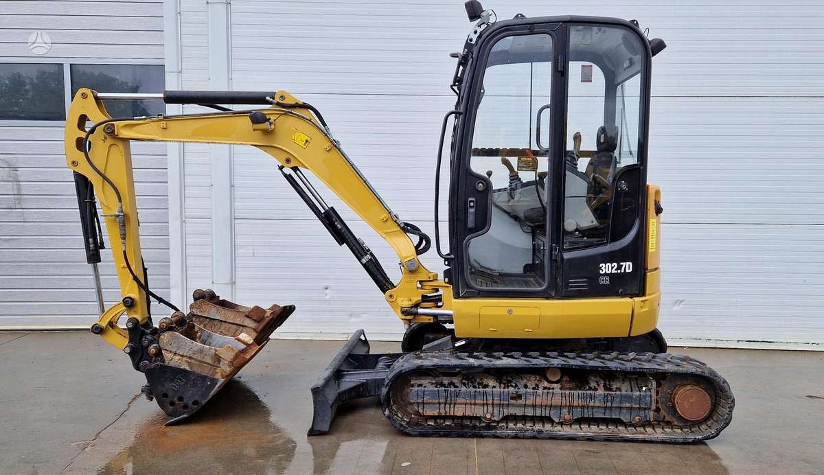 Caterpillar 302.7, мини-экскаваторы