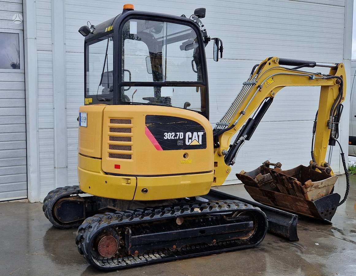 Caterpillar 302.7, мини-экскаваторы
