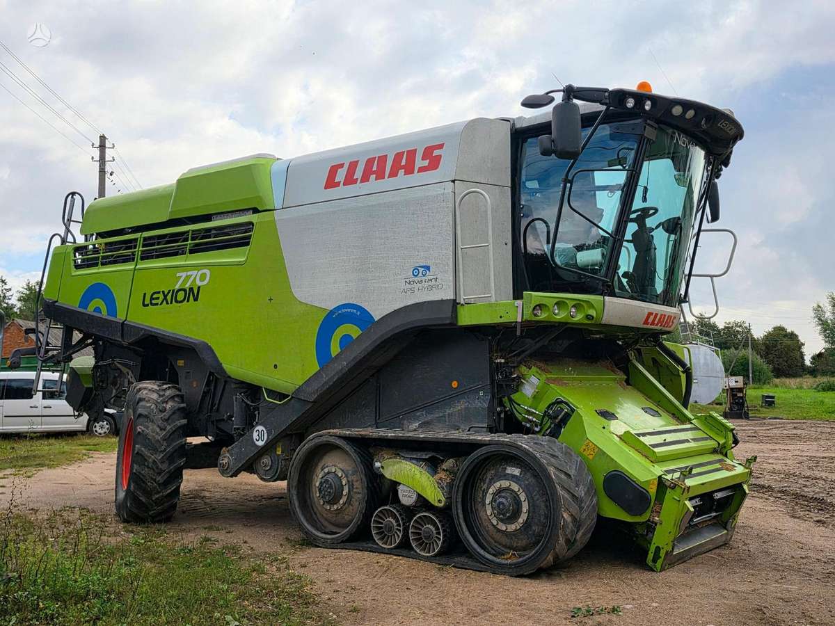 Claas Lexion 770TT, kombainai